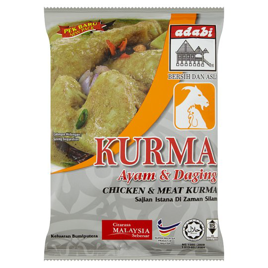 ADABI KURMA CURRY PASTE 250G