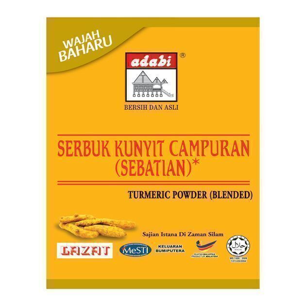 ADABI SERBUK CAMPURAN KUNYIT 30G