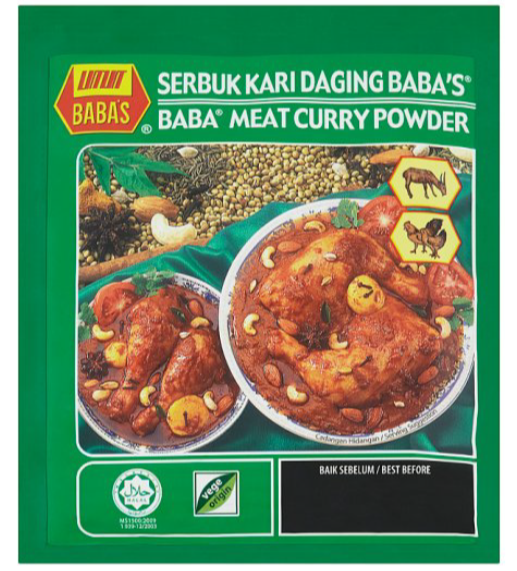 BABA MEAT CURRY POWDER 25G