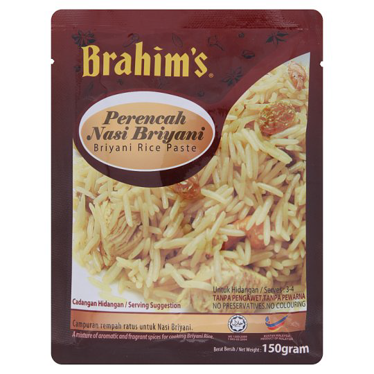 BRAHIM PERENCAH NASI BRIYANI 150GM