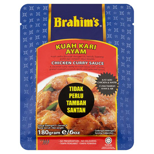 BRAHIMS CURRY AYAM 180G