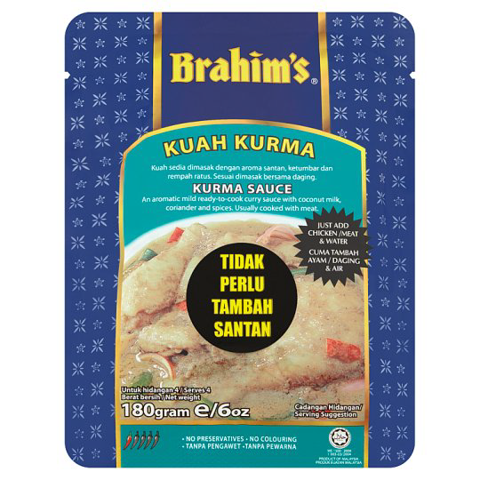 BRAHIMS KUAH KURMA 180G