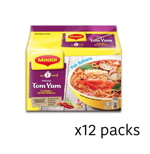 CP12_MAGGI 2 MIN NDL TOM YAM 12(5X80G)