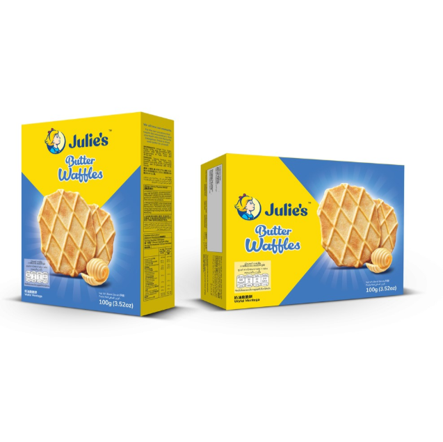 JULIES BUTTER WAFFLES 100G