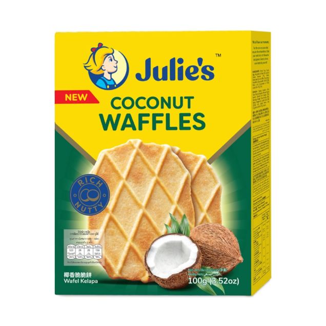 JULIES COCONUT WAFFLES 100G