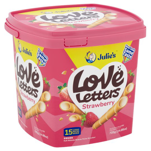 JULIES LOVE LETTER STRAWBERRY (TUB) 705G