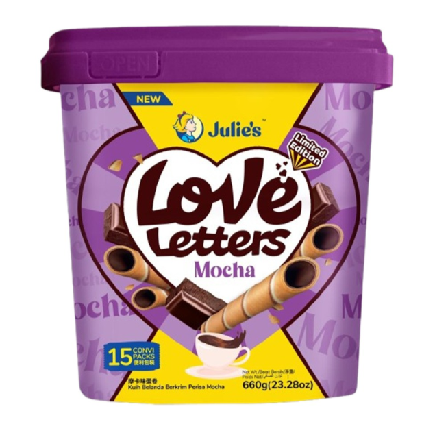 JULIES LOVE LETTERS MOCHA 660G