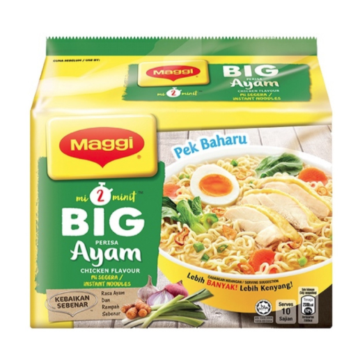 MAGGI 2-MINUTE BIG CHICKEN INSTANT NOODLE 5X103G
