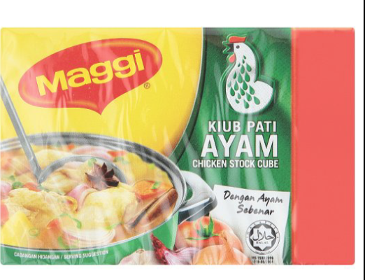 MAGGI CHICKEN STOCK 60G FOC 2 CUBES 6