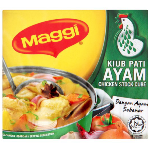 MAGGI CHICKEN STOCK CUBE 60G (6 CUBES)
