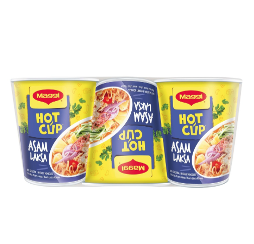 MAGGI HOT CUP ASAM LAKSA 6MP 6X59G