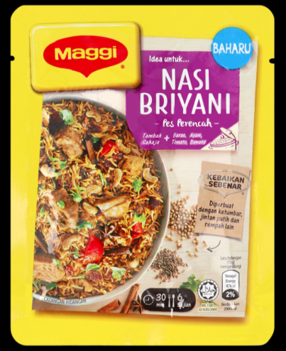 MAGGI PERENCAH NASI BRIYANI 90G