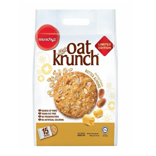 MUNCHYS OATKRUNCH BUTTER ALMOND 390G