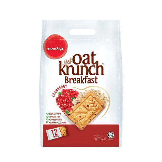 MUNCHYS OATKRUNCH CRANBERRY 192G