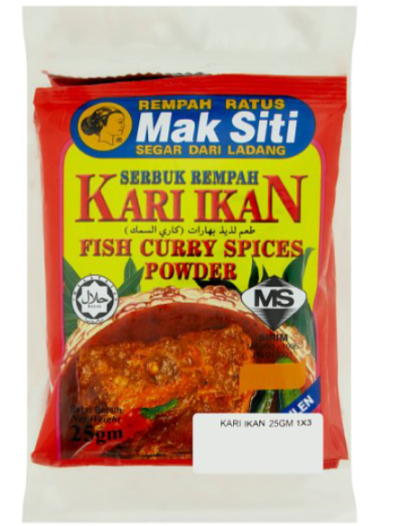 MAK SITI KARI IKAN 25GX3