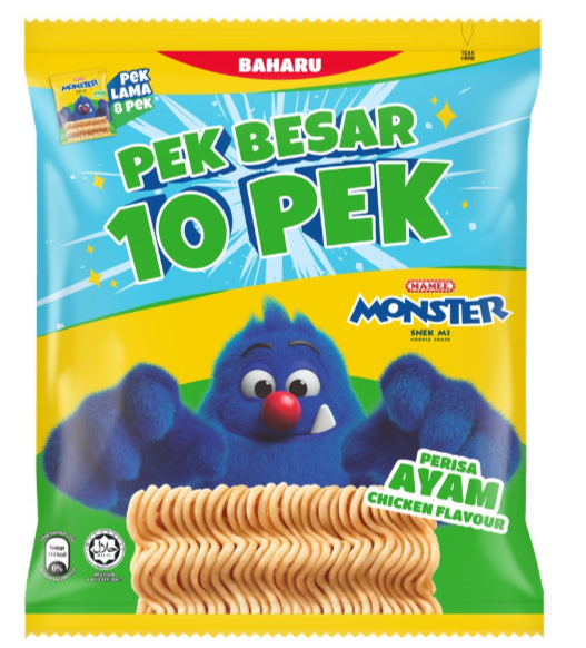 MAMEE MONSTER FAMILY PACK CHICKEN 10X20G
