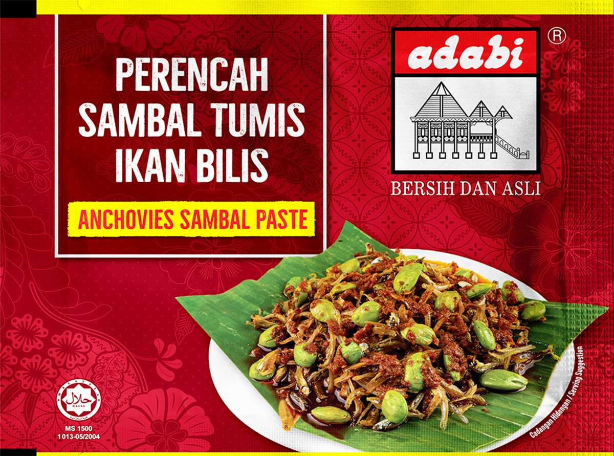 ADABI PERENCAH SAMBAL IKAN BILIS 120G
