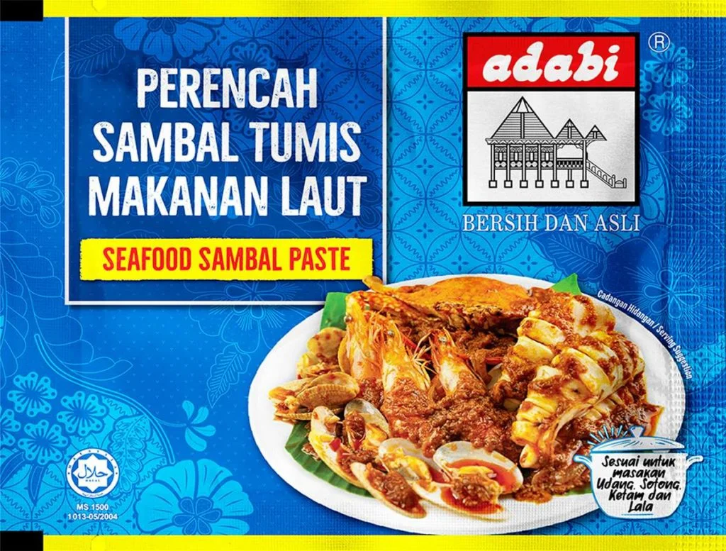 ADABI PERENCAH SAMBAL SEAFOOD 120G