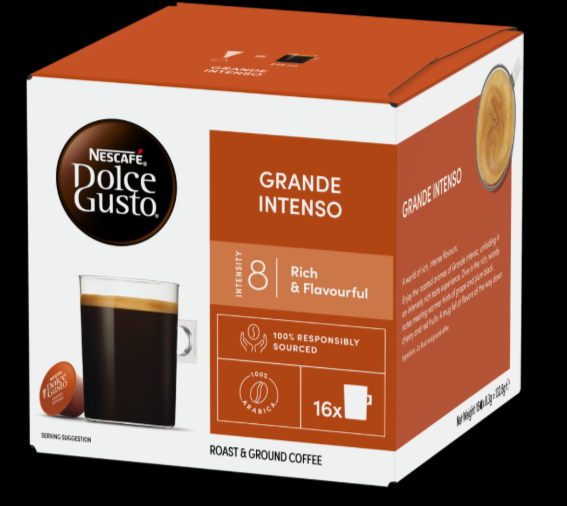 NESCAFE DLC GST GRANDE INTENSO 16CAPx132.8G