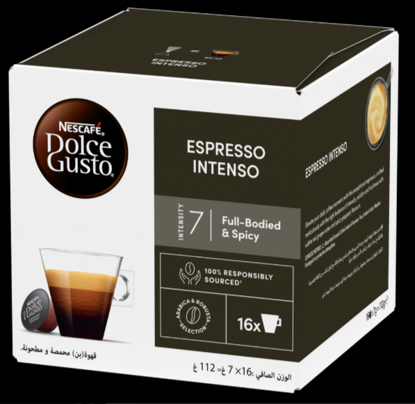 NESCAFE DOLCE GUSTO ESPRESSO INTENSO 112G