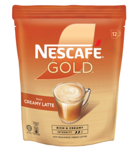 NESCAFE GOLD CREAMY LATTE 12X31G