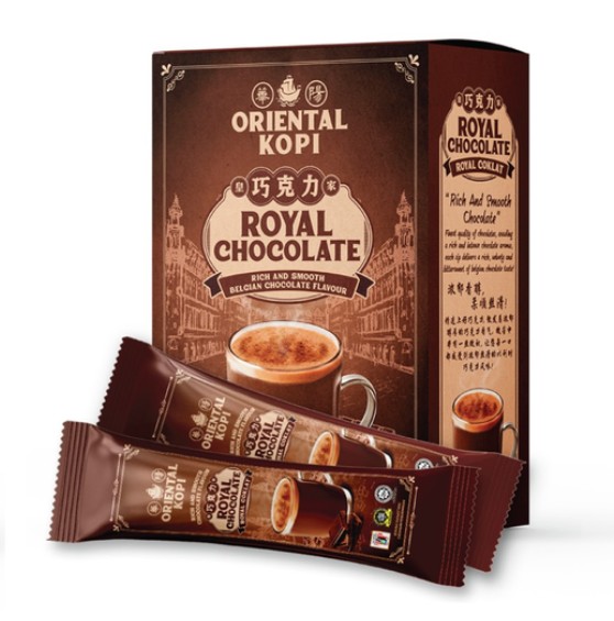 ORIENTAL KOPI 3IN1 ROYAL CHOCOLATE 10X38G
